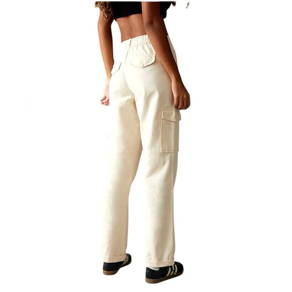 NWOT PacSun Vanilla Cargo Trousers – Sz Med - Picture 2 of 8